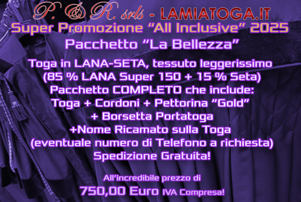 Super Promozione "Le Bellezze" All Inclusive 2025!